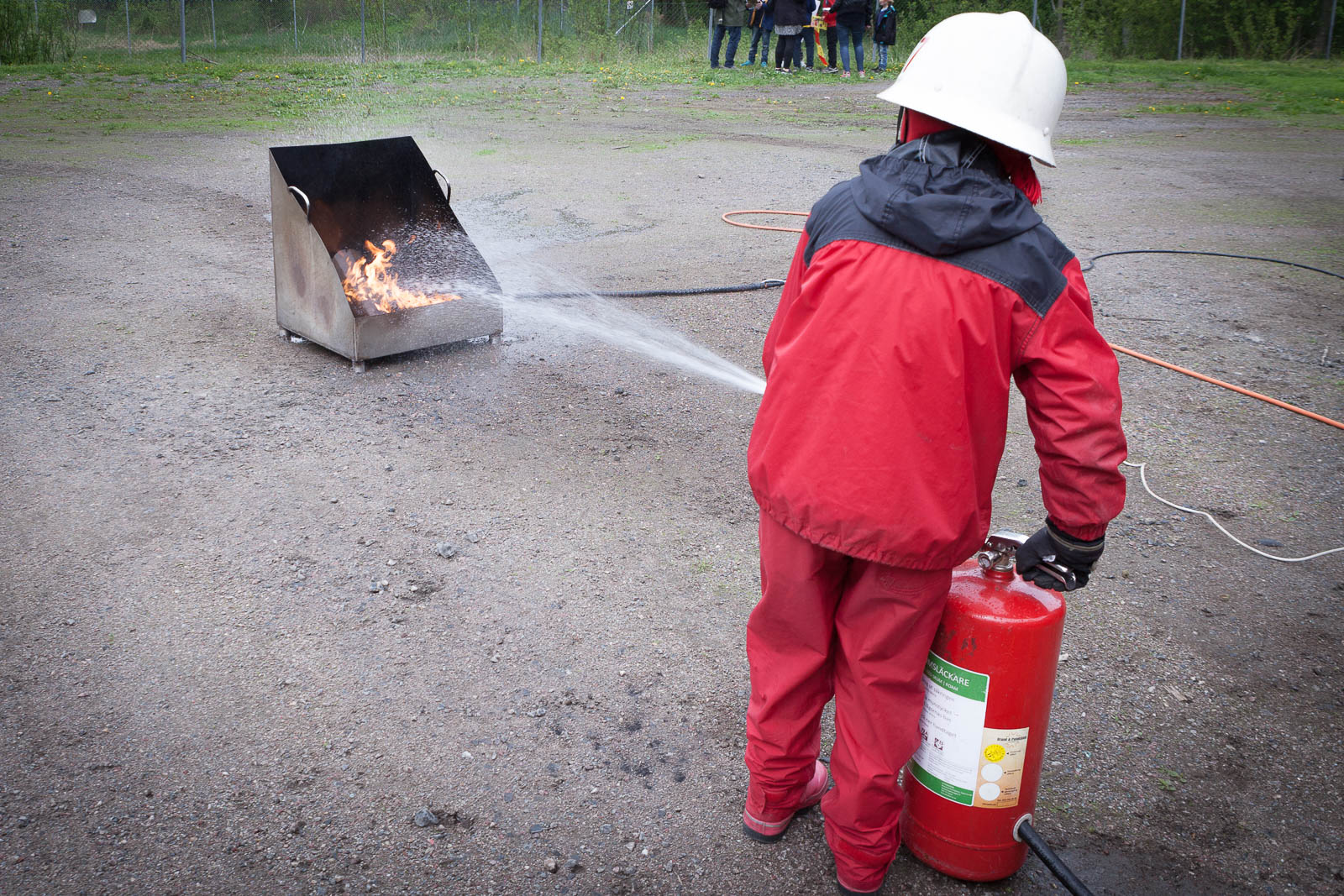 Brandskyddsutbildning - Grundläggande brandskyddsutbildning hos BF Mitt.