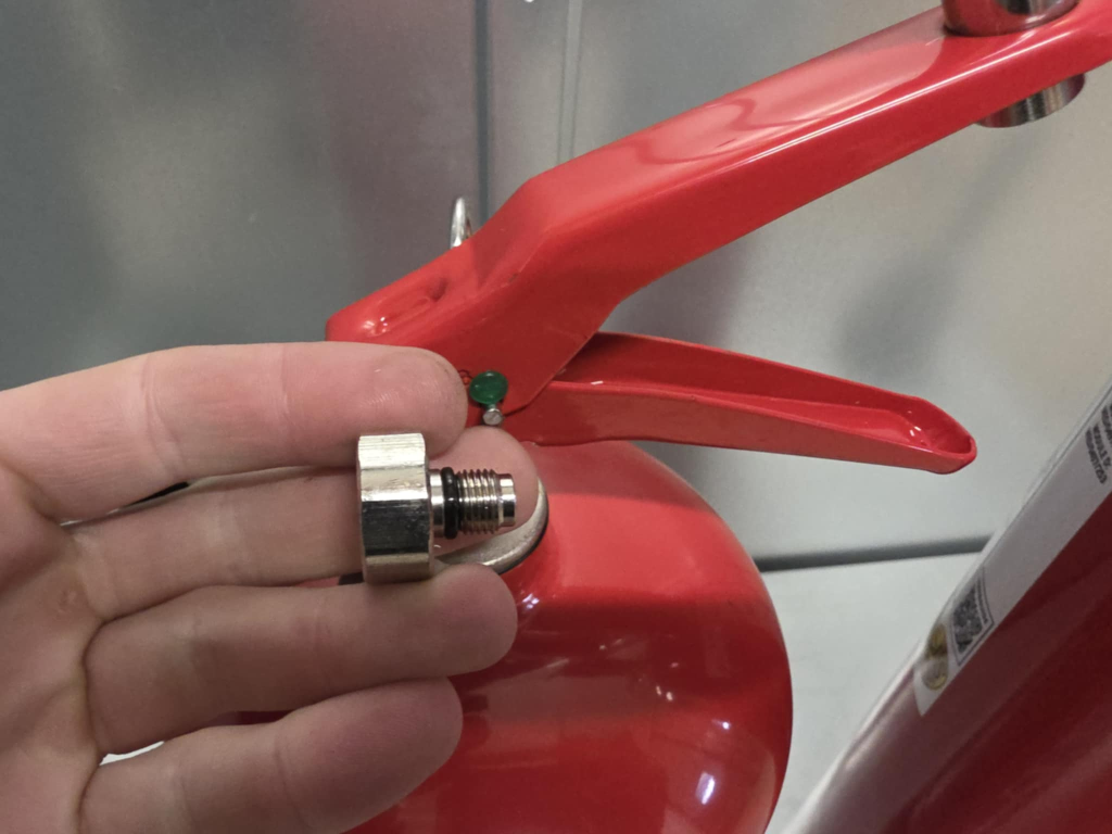 Brandskyddskontrollant Brandsläckare